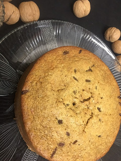 A picture of Walnut Carrot Cake.
