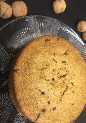 A picture of Walnut Carrot Cake.
