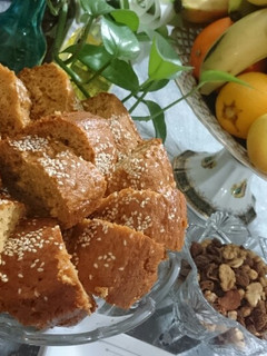 عکسی از دستور کیک شیره خرما