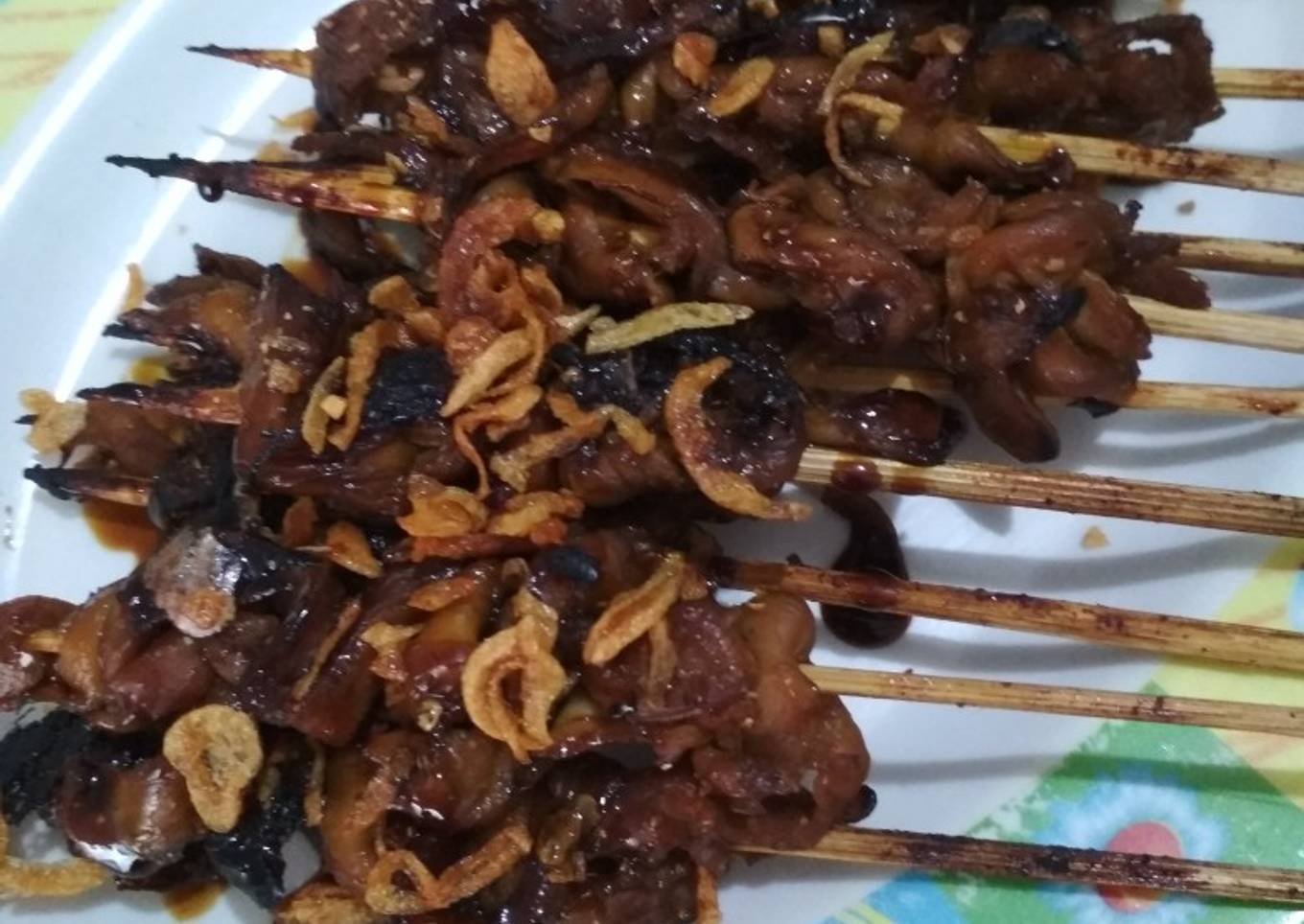 Cara Gampang Membuat Sate jamur tiram Anti Gagal