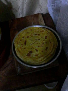 A picture of Butternut chapatis.