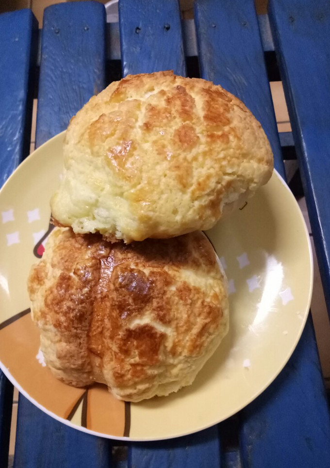 波蘿麵包，中種加湯種 的食譜成品照片