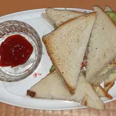 ভেজ স্যান্ডউইচ (Veg Sandwich recipe in Bengali)-レシピのメイン写真