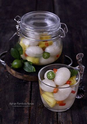 Foto resep Asinan Rambutan-Nanas