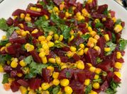 A picture of beet salad