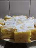 Blondies de limón