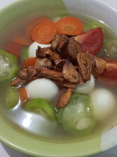 Foto resep Sayur Bening Oyong Telur Puyuh