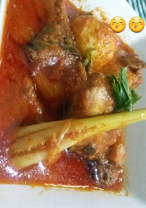 Foto resep Ayam bumbu merah pedas