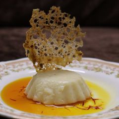 A picture of Kheer Panna Cotta.