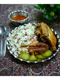 عکسی از دستور پخت خروس محلی