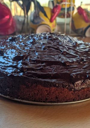 Una foto de Torta chocolatosa y chips de chocolate