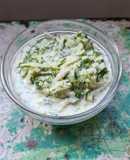 Tzatziki de cáscara de sandìa