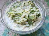 Tzatziki de cáscara de sandìa