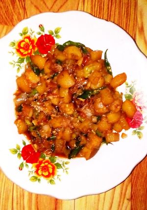 Foto resep Kering kikil (kulit sapi)