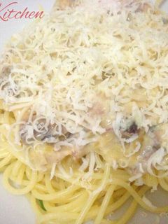 Foto resep Spaghetti Tuna Carbonara