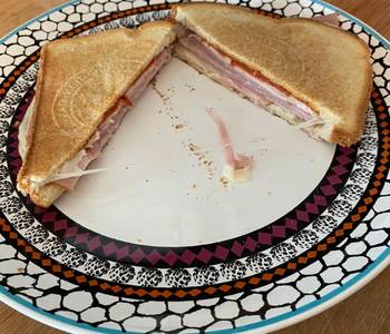 Fresh, Cooking Recipe Proper School Lunch Pepperoni Ham and Cheese Sandwich Very Delicious