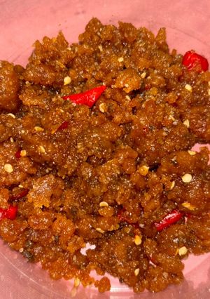 Foto resep Rujak bumbu bangkok