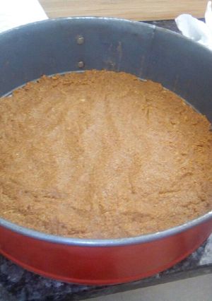 Una foto de Base de galleta para tarta (a mi manera)