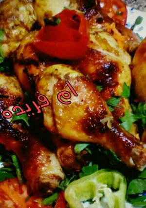 صورة لوصفة دبابيس الفراخ المشويه بالعسل