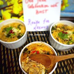 A picture of Fishy Tales Of Tuna Custard.