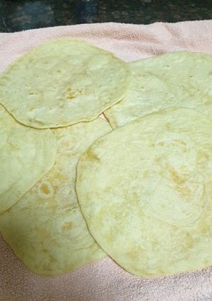 صورة لوصفة خبر التورتيلا