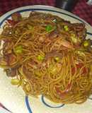 Espaguetis chinos!!