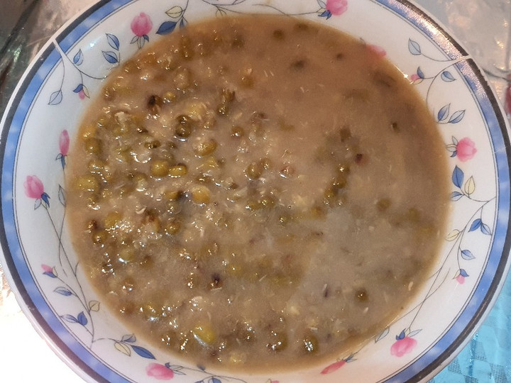 Wajib coba! Resep praktis buat Bubur Kacang Hijau (Anti Gagal &amp;amp; Mudah dibuat) yang gurih