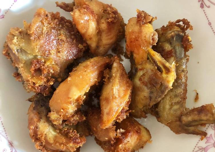6 Resep: Ayam goreng ungkep Anti Ribet!