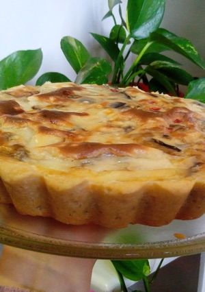 Una foto de Tarta de berenjenas