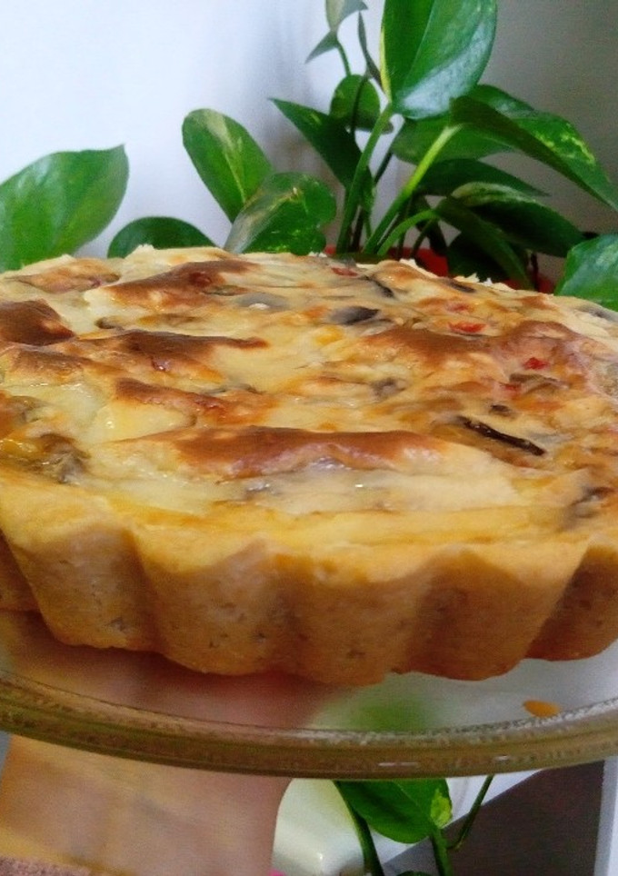 Una foto de Tarta de berenjenas