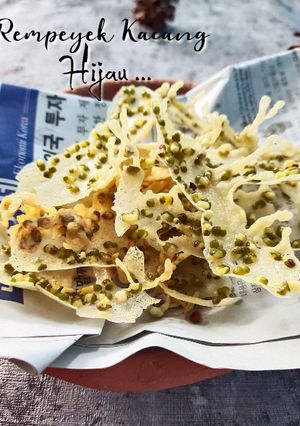 Foto resep Rempeyek Kacang Hijau, renyah