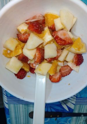 Una foto de Copa de frutas