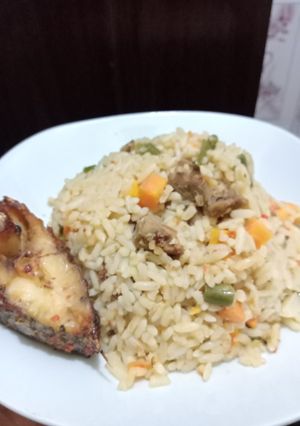 A picture of Coconut rice.