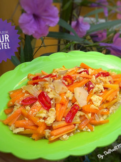 Foto resep Orak Arik Telur Wortel
