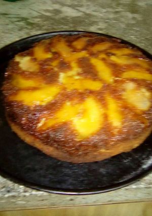 Una foto de Budín de pan rápido