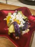 Grilled veggies on traeger