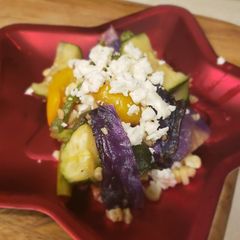 A picture of Grilled veggies on traeger.