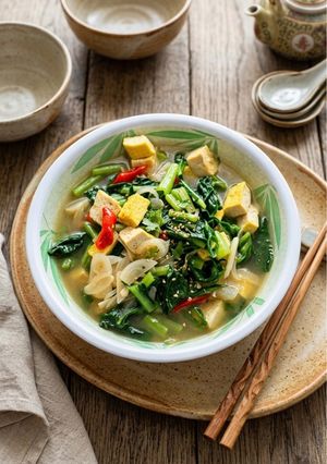 Foto resep Tumis Sawi Tahu