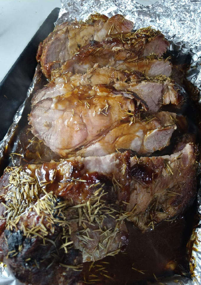 Una foto de Bondiola a la barbacoa