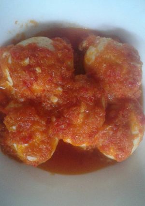 Foto resep Telor baĺado