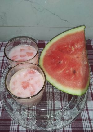 ওয়াটার মেলন জুস (water melon juice recipe in Bengali) রেসিপির প্রধান ছবি