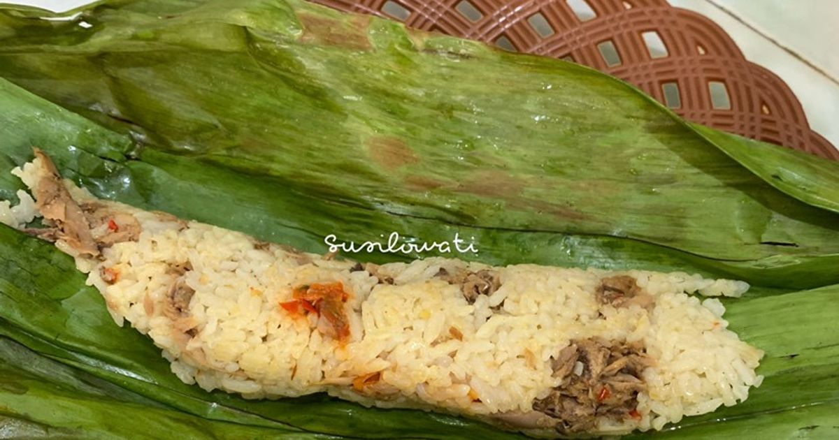 Nasi Bakar Ikan Cakalang