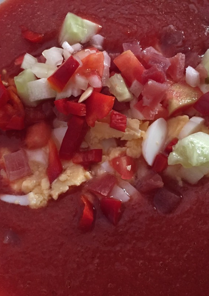 Una foto de Gazpacho