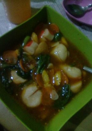Foto resep Tom Yum Bakso Seafood Simpel