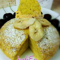 A picture of Bolu Pisang Kukus simple & Ekonomis Bunda ecy.