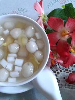 Hình của món Chè bột lọc.