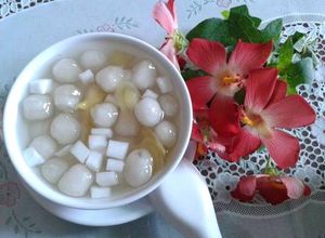 Hình của món Chè bột lọc.