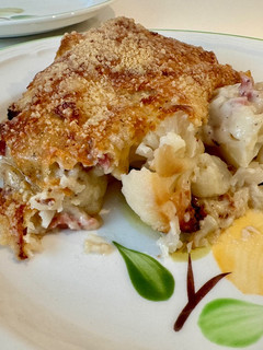 Una foto de Coliflor gratinada con bechamel