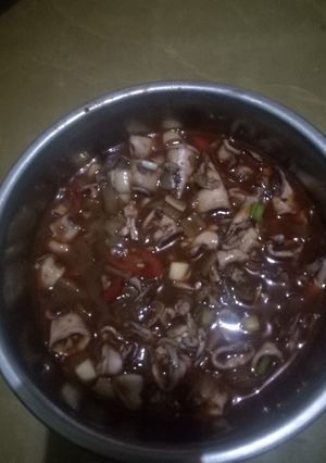 Foto resep Cumi asam saos tiram