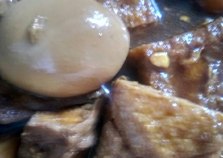 Resep Semur KTT (kentang,telur,tahu) yang Enak